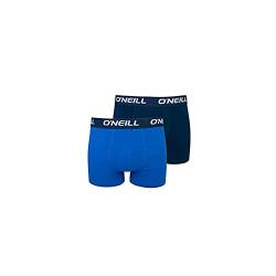 O'Neill Herren Boxer-Short Plain 2-Pack I Cobalt Marine (4749) I S von O'Neill