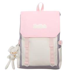 Frauen Reiserucksack Student Schulrucksack Mädchen Laptop Rucksack Große Kapazität Rucksack Ästhetischer Rucksack von OAJABBGE