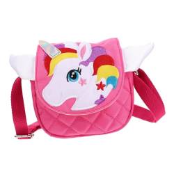 OATIPHO Einhorn Umhängetasche Für ädchen Crossbody Bag üße Schultertasche Im Einhorn Design Ideal Für Kleinkinder Und Kleine ädchen Praktische Handtasche Für Den Alltag von OATIPHO