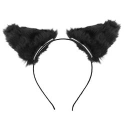 OATIPHO Plüsch Fox Ear Hair Hoop Cartoon Gefüllte Stirnband Schöne Kopfschmuck Haarschmuck von OATIPHO