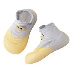 OBiQuzz Kinderschuhe Prinzessin Schuhe Schuhe Socken Schuhe Patchwork Farbe Mesh Atmungsaktive Oberbekleidung Schuhe 3 Monate (Grey, 25 Toddler) von OBiQuzz