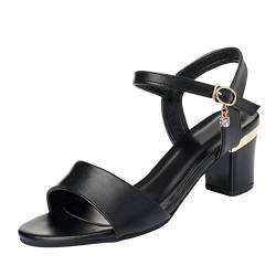 Sandaletten Damen Mit Absatz Sommer Freizeitsandale Prinzessin Schuhe Elegante Sommerschuhe Abendschuhe Peep Toe Sandalen Tanzschuhe Kleid Schuhe Fußbett Strandsandalen Sandaletten Sandals Pantoletten von OBiQuzz