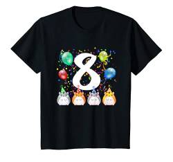 Kinder Lustiges Hamster Meerschweinchen 8. Geburtstag 8 Jahre alt Geschenke Shirt T-Shirt von OMG Its My Birthday Happy Birthday Shirts