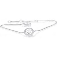 ONE ELEMENT Silberarmband Zirkonia Symbol Armband aus 925 Silber 18 cm, Damen Silber Schmuck Symbol von ONE ELEMENT