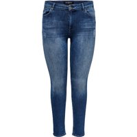 ONLY CARMAKOMA Jeanshose, Skinny-Fit, Five-Pockets, für Damen, blau, 46/30 von ONLY CARMAKOMA