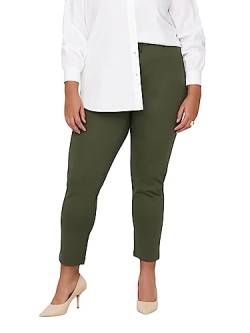 ONLY CARMAKOMA Damen Cargoldtrash Classic Pant Noos Hose, Peat, 44W / 32L EU von ONLY Carmakoma