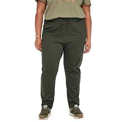 ONLY CARMAKOMA Damen Cargoldtrash Classic Pant Noos Hose, Peat, 54W / 32L EU von ONLY Carmakoma