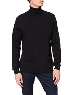 ONLY & SONS Herren ONSALEX REG 12 ROLL Knit Rollkragenpullover, Black, XL von ONLY & SONS