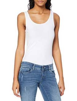 ONLY Damen Onllive Love Tank Noos Top, Weiß (White White), 42 (Herstellergröße: XL) von ONLY