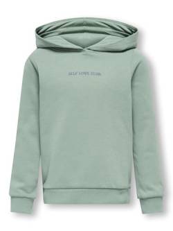 ONLY Kids Kapuzenpullover (DE/NL/SE/PL, Numerisch, 152, 140, Regular, dunkelgrün) von ONLY