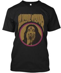 NWT Electric Wizard English Sludge Metal Music Band Graphic Logo T-Shirt S-4XL BlackX-Large von OPTE