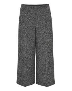 OPUS Damen Culotte | Culotte Misha Boucle aus Baumwoll Mix Black, 44 von OPUS