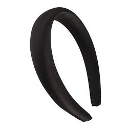 Haarband für Damen, 3,1 cm breit, dicker Schaumstoff, Haarreif, Party-Kopfschmuck, Mädchen, süßes, biegbares Haarband von OUBEIDUO