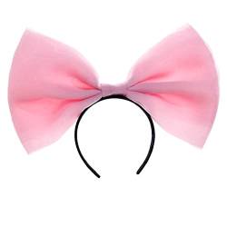 Haarband für Damen, schlichtes Haar-Accessoire, übergroßes Haarband in Schleifenform, zarte Haarteile für Partys von OUBEIDUO