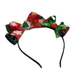 OUBEIDUO Haarband für Damen, Weihnachts-Lolitas-Haarspange mit Hut/Hirschgeweih, handgefertigt, Lolitas, Haarschmuck für kleine Mädchen und Frauen von OUBEIDUO