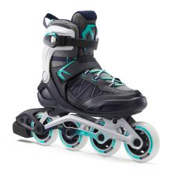 Inline Skates Inliner Fitness FIT 500 Damen Peppermint von OXELO