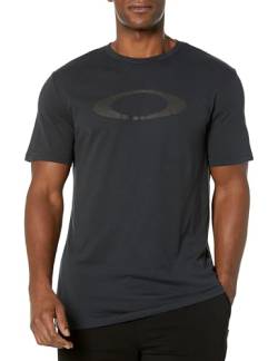 Oakley Herren O-Bold Ellipse Tee T-Shirt, Schwarz/Schwarz, L von Oakley