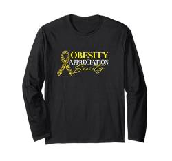 Adipositas-Bewusstsein Beat Adipositas Langarmshirt von Obesity Awareness I Beat Obesity