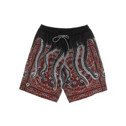 Bermuda Herren Kostum Bandana Boardshorts Schwarz von Octopus