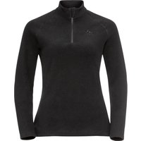 odlo Fleeceshirt "Rigi", Stehkragen, wärmend, für Damen, schwarz, S von Odlo