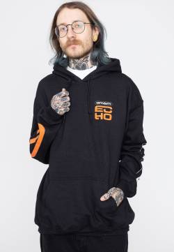 Of Mice & Men - Echo - Hoodie - Schwarz - S - 50% Baumwolle, 50% Polyester,Schweiß von Of Mice & Men