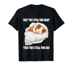 Meerschweinchen Schlafpyjama Nachthemd T-Shirt von Official Sleep Pajamas Nightgown Sleepwear Co.