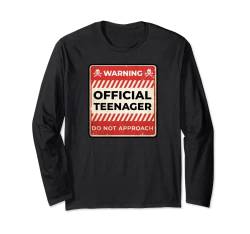 Official Teenager 13th Birthday Gift 13 Year Old Girls Boys Langarmshirt von Official Teenager - 13th Birthday Gift Boys Girls