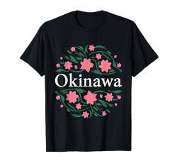 Cute Cherry Blossom Retro Okinawa Visit Japan T-Shirt von Okinawa Reiseoutfit für Männer und Frauen