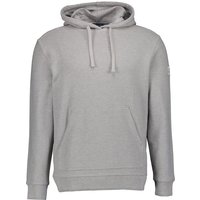 OLYMP Herren Hoodie grau Baumwolle unifarben von Olymp