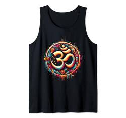 Om Symbol Aum Ohm Hindu-Mandala Yoga Meditation Namaste Tank Top von Om Symbol Sanskrit Meditation Yoga Namaste Apparel