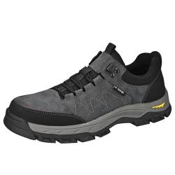 Onewus Outdoor-Freizeitsportschuhe für Herren - Langlebige Modische Wanderschuhe für Ultimativen Komfort und Halt (Schwarz,42) von Onewus