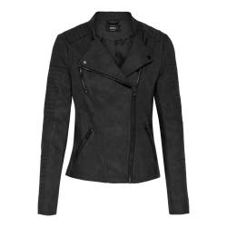 Damenjacke Only Ava imitation cuir biker von Only