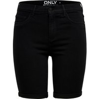 Only Damen Jeans Short ONLRAIN MID LONG SHORTS von Only
