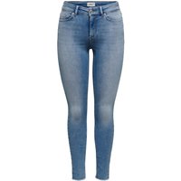 Only Jeans - ONLBlush Life Mid - W26L30old bis W34L30 - für Damen - Größe W28L32 - blau von Only