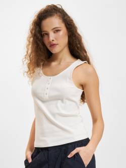 Only Simple Jersey Sleeveless Button Tank Top von Only