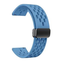 Magnetisches Armband Smartwatch-Armbänder Silikonarmbänder Elastische Sportarmbänder Wiederverwendbare Elastische Sportarmbänder Weiche Sportuhrenarmbänder Schnalle Uhrenarmbänder, Se référer au von Opilroyn