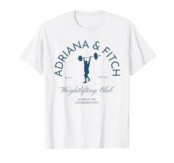 Kleidung Gewichtheber Männer Frauen für die Freizeit T-Shirt von Original Adriana & Fitch