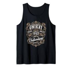 Geburtstag 1955 Unikat Einzelstück Qualität Vollendung Tank Top von Original Geburtstag Namenstag Designs