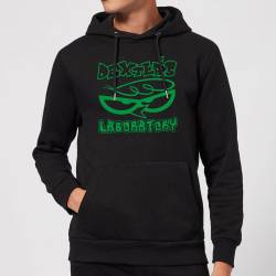 Dexters Lab Logo Hoodie - Black - S von Original Hero