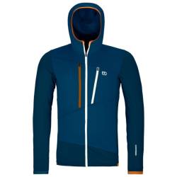 Ortovox - Fleece Grid Hoody - Fleecejacke Gr S blau von Ortovox