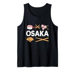 Cherry Blossom Osaka Travel to Japan Sakura Festival Tank Top von Osaka Reiseoutfit für Männer und Frauen