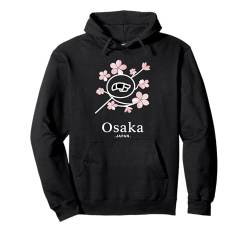 Cherry Blossom Season Japan Vacation Retro Osaka Pullover Hoodie von Osaka Reiseoutfit für Männer und Frauen