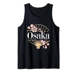 Osaka Vacation Sakura Asia Lover Travel to Japan Tank Top von Osaka Reiseoutfit für Männer und Frauen