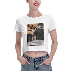 Peter German Maffay T-Shirt für Damen, kurzärmelig, klassisches Grafik-Sommer-T-Shirt, Leck-Nabel-T-Shirt von Oudrspo