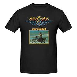 Peter T-Shirt Maffay Herren Kurzarm T-Shirt Cotton Crewneck T-Shirt Athletic Shirt von Oudrspo