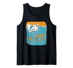 Outer Banks Kildare Island Surfboard Co. Retro Sketch Tank Top von Outer Banks