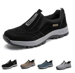 Oveallgo Orthomotion Gesundheitsschuh, Orthomotion Unisex Ergonomischer Schuh Damen Herren (Schwarz, Erwachsene, 38, Numerisch, EU Schuhgrößensystem, Breit) von Oveallgo