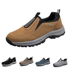 Oveallgo Orthomotion Unisex Ergonomischer Schuh Zur Schmerzlinderung, Orthomotion Schuhe Damen (Braun, Erwachsene, 45, Numerisch, EU Schuhgrößensystem, Breit) von Oveallgo