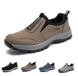 Oveallgo Orthomotion Unisex Ergonomischer Schuh Zur Schmerzlinderung, Orthomotion Schuhe Damen (Khaki, Erwachsene, 36, Numerisch, EU Schuhgrößensystem, Breit) von Oveallgo