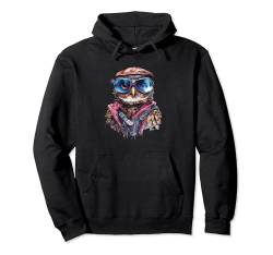 Funky Owl Pullover Hoodie von Owl Lover Gifts for Men & Women